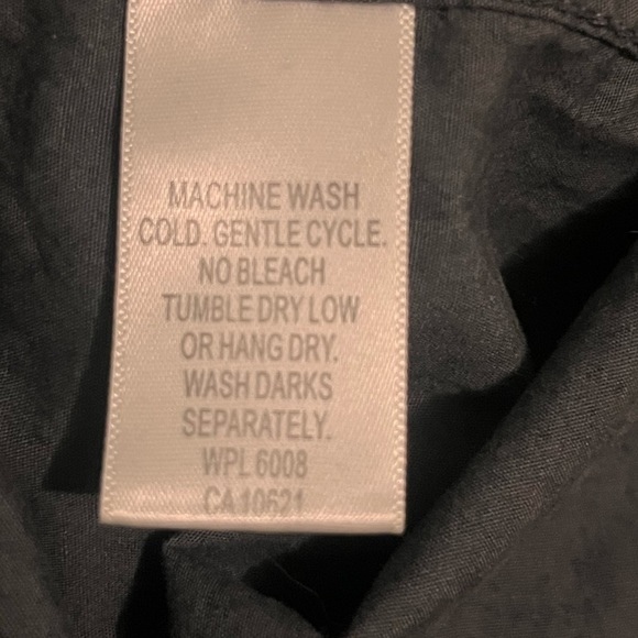 Panhandle Slim -Men’s Medium -Grey & Black Pearl Snap Western Shirt -100% Cotton - Picture 10 of 13